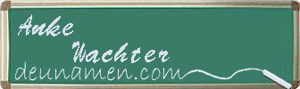 Anke Wachter Visitenkarte